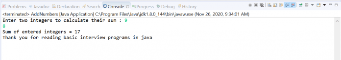 Basic interview programs in java part 1 » Onurdesk