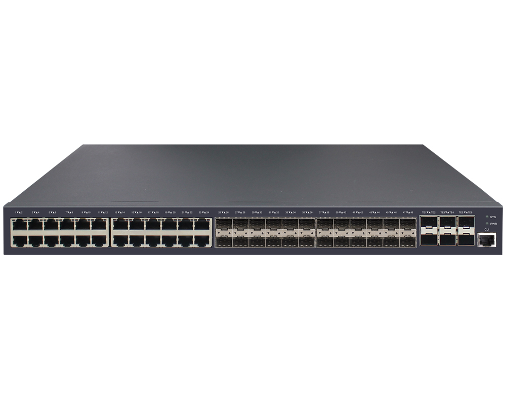 10G uplink 52port L3 managed fiber switchAggregation/Core switch
