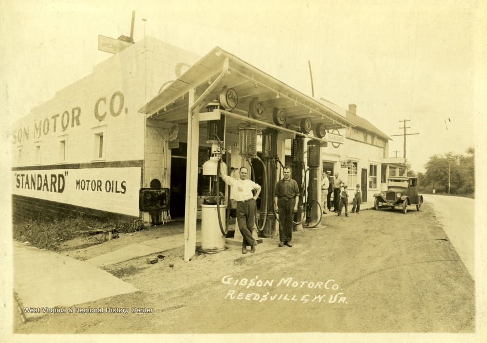 Gibson Motor Company, Reedsville, W. Va. West Virginia History OnView