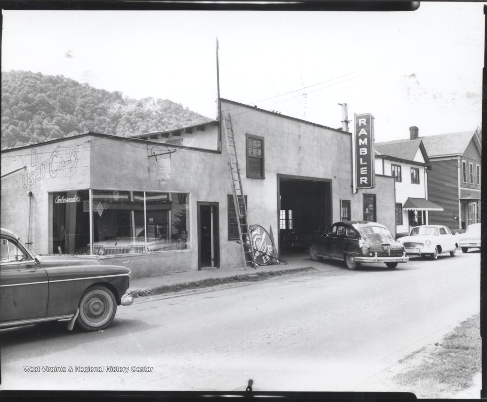 Rambler Dealership, Hinton, W. Va. West Virginia History OnView WVU