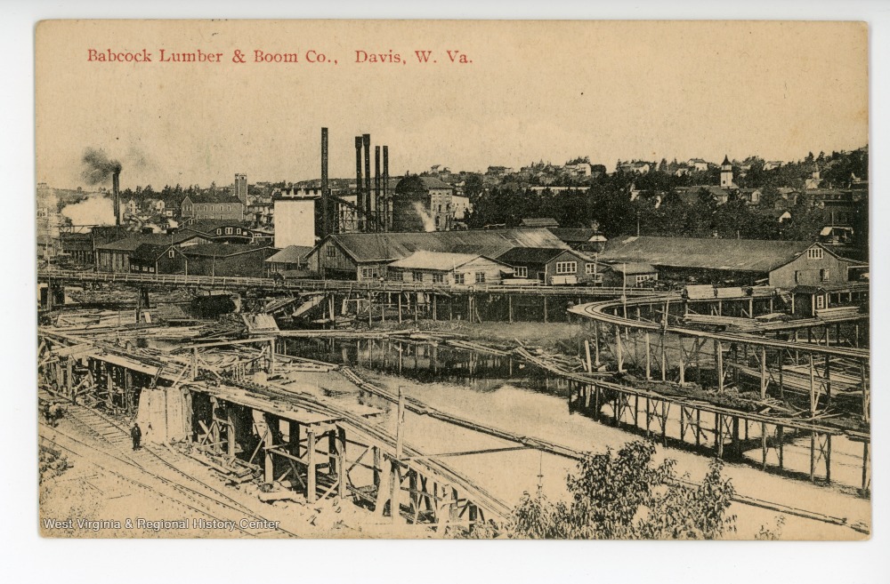 Babcock Lumber and Boom Co., Davis, W. Va. West Virginia History