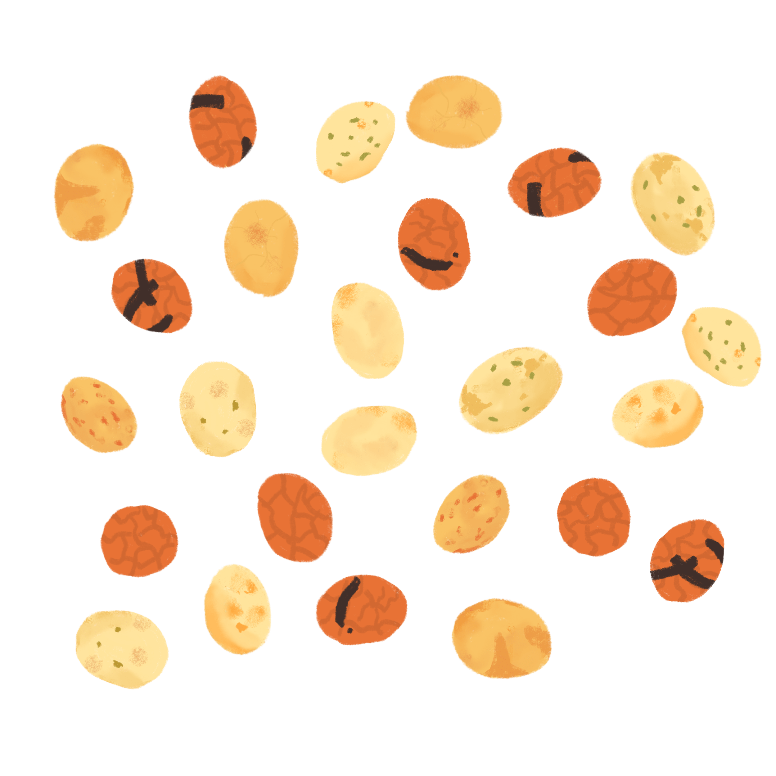 豆のイラスト – Events Design おのろけ豆のイラスト - Onwaイラスト