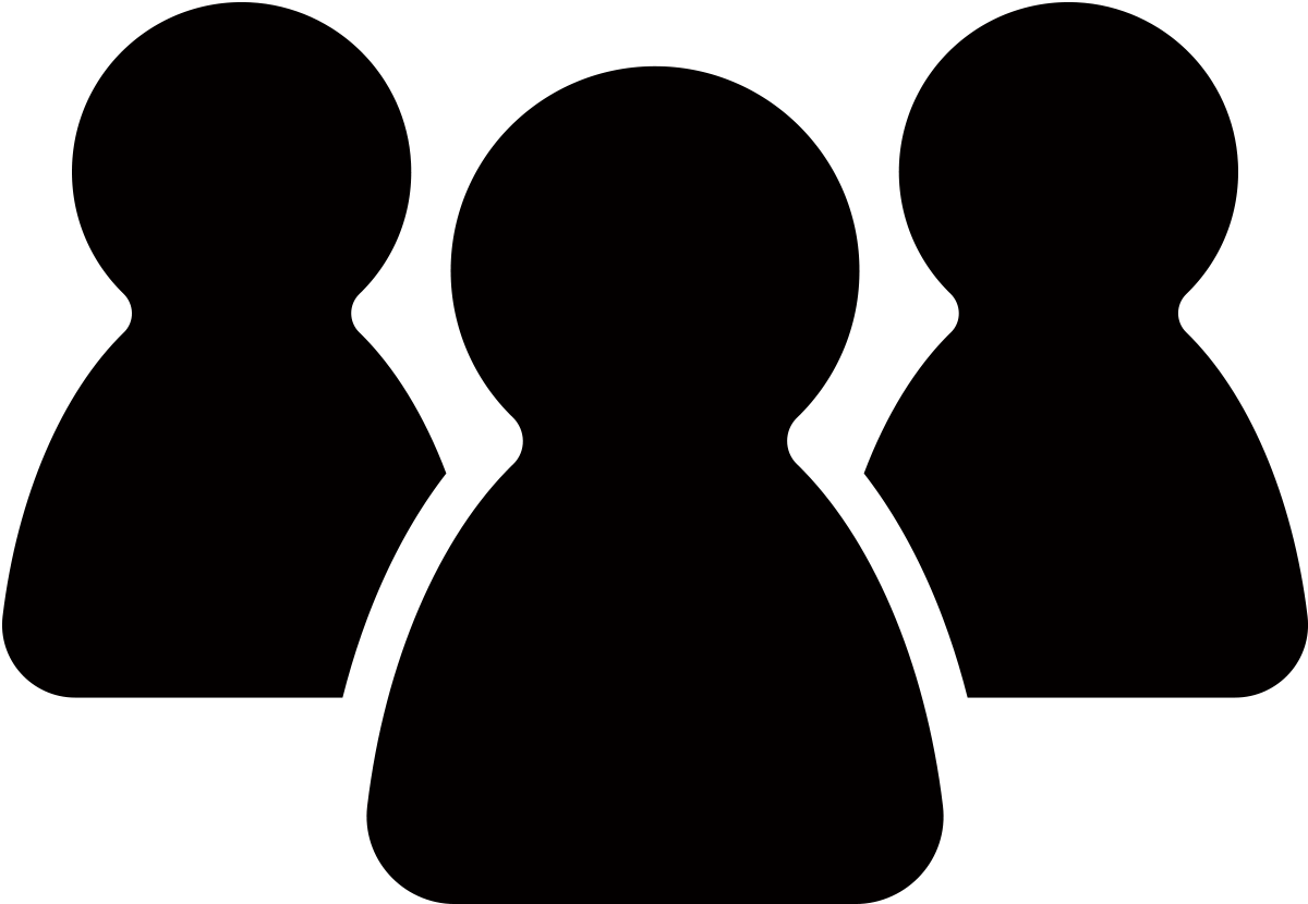 人 – イラストストック「時短だ」 複数の人のアイコンシルエット - Onwaイラスト