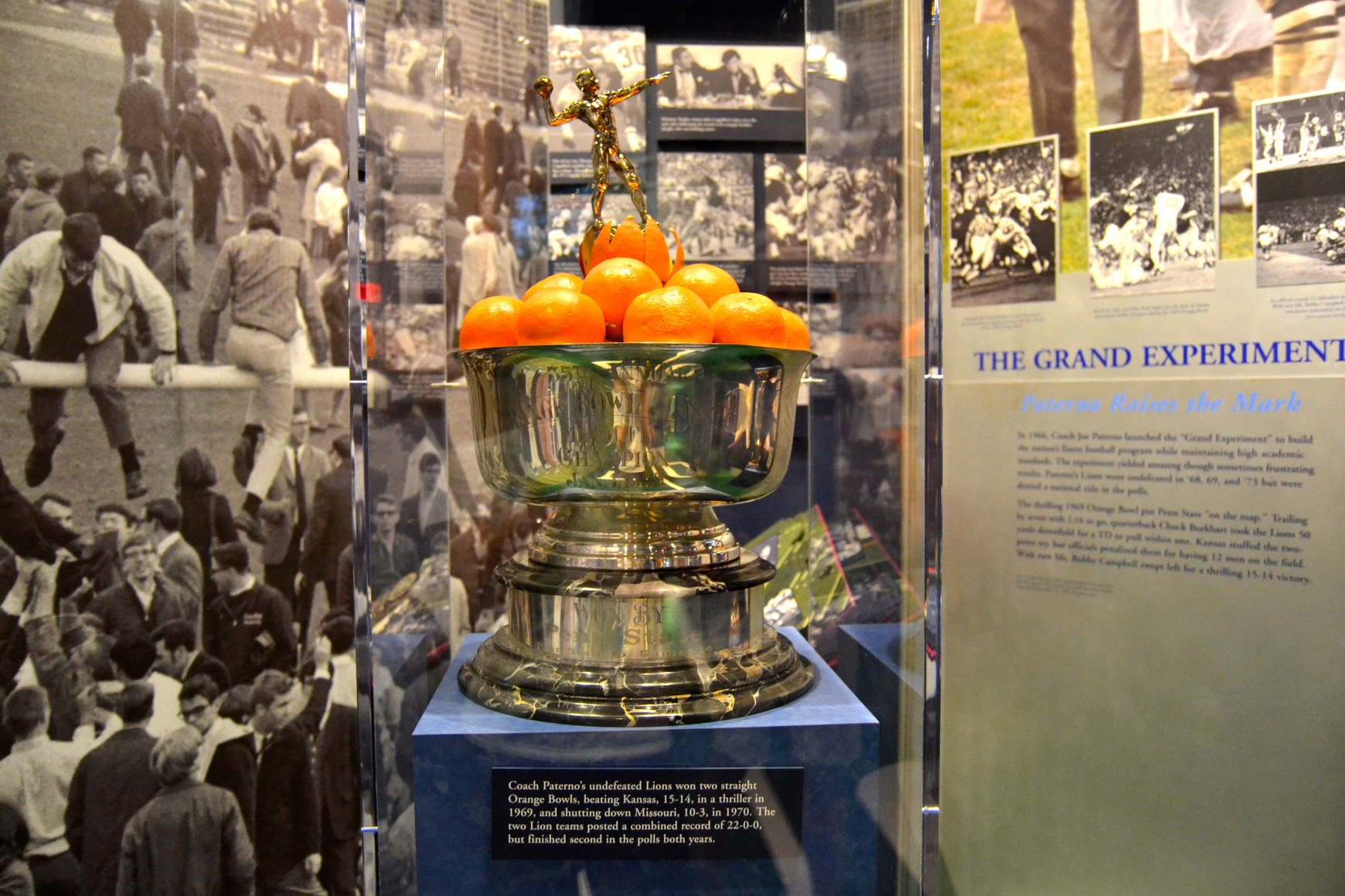 Visiting the Penn State AllSports Museum Onward State