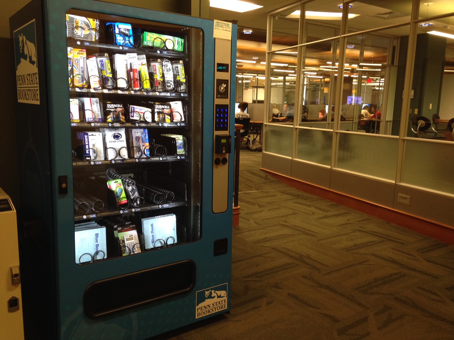 Office Supply Vending Machines Introduced In Library Onward State
