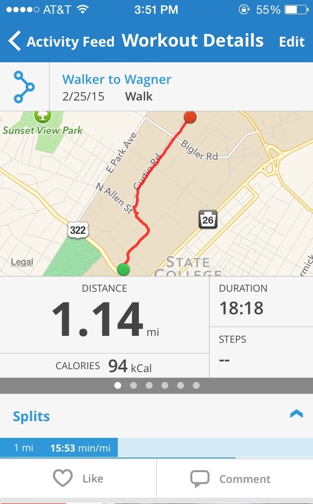 Map My Walk Route Os Mythbusters: Can You Really Walk Across Campus In 15 Minutes?