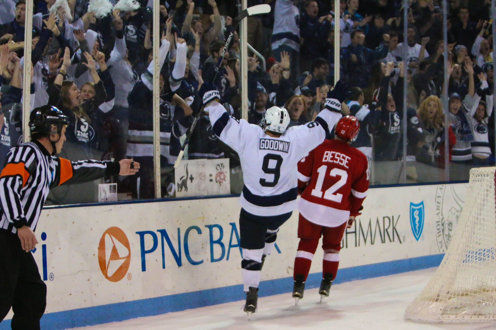 David Goodwin Ties Men's Hockey's Career Points Record Onward State