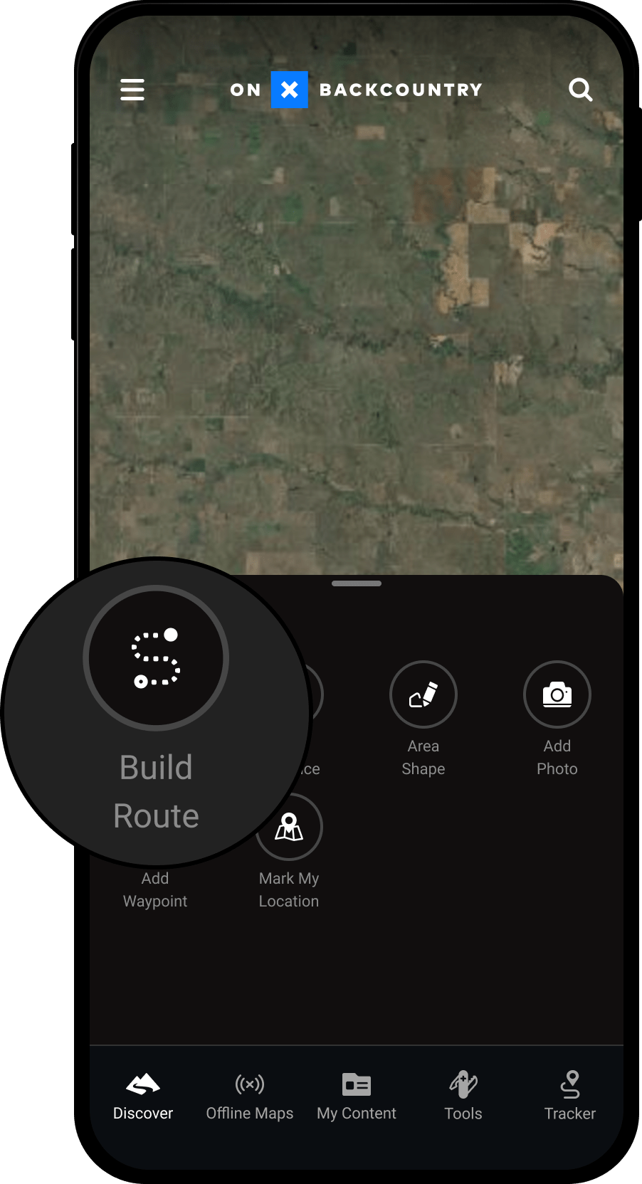 Building Routes that snap to road and trails onX Backcountry