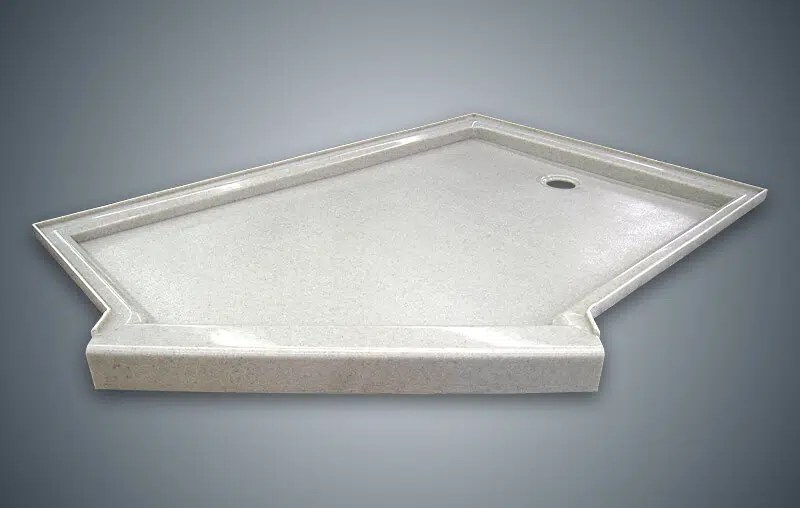 Custom Full Height Shower Base The Onyx Collection