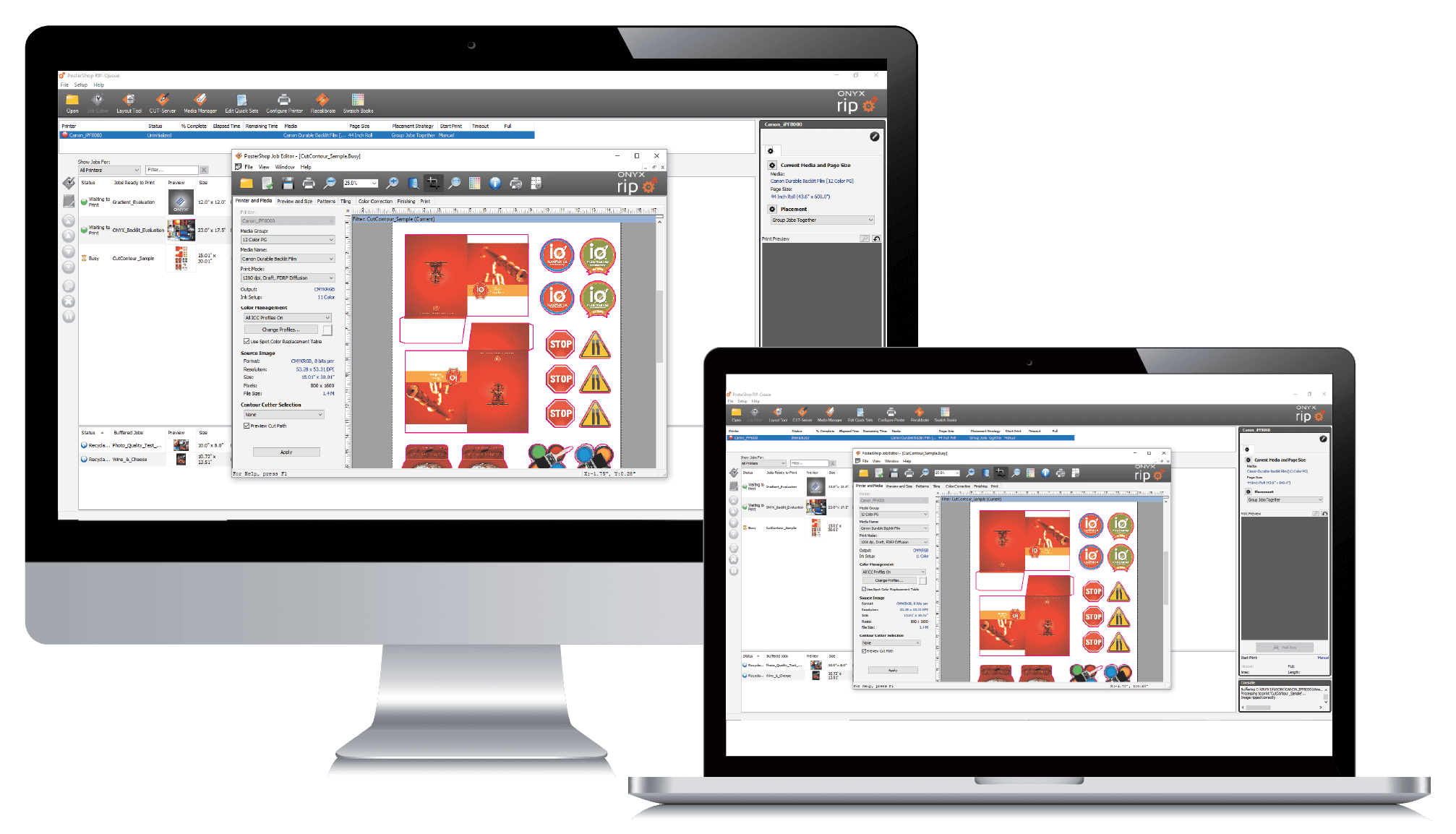 ONYX RIPCenter Onyx Graphics RIP Software for wideformat print