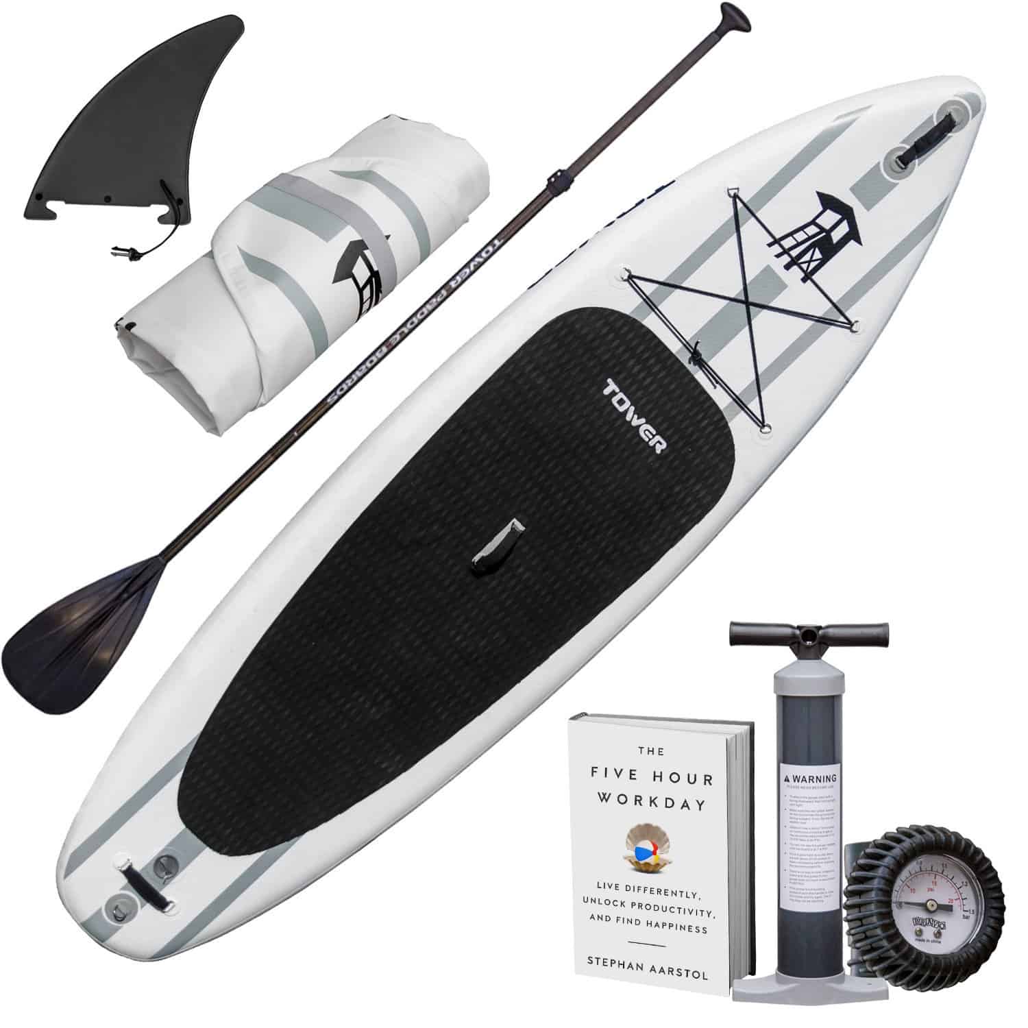 Tower Inflatable Paddle Board Onyx Motion Paddle Sports