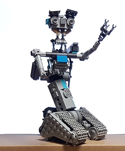 Johnny 5 lebt Lego Edition Doctor Brick