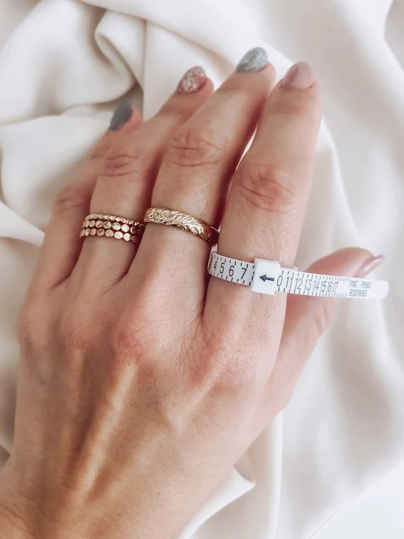 Ring Size Chart for Women OOAK