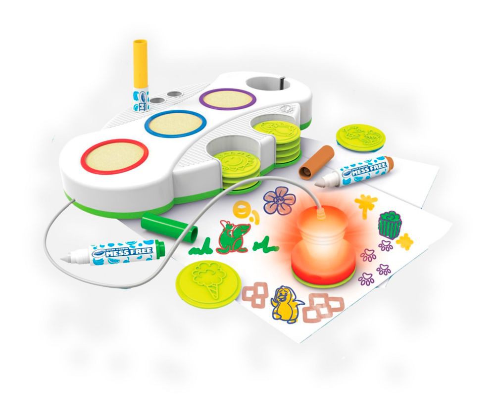 CRAYOLA COLOR WONDER SCENTED LIGHT UP STAMPER