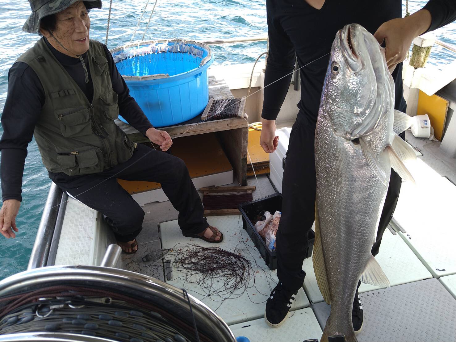 游漁船＠奏羅翔。