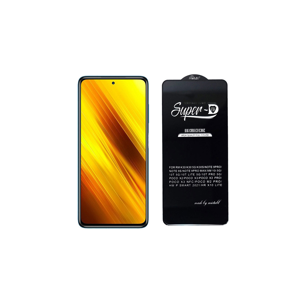 گلس Super D مناسب گوشی موبایل شیائومی Poco X3/Poco X3 Pro تجهیزات