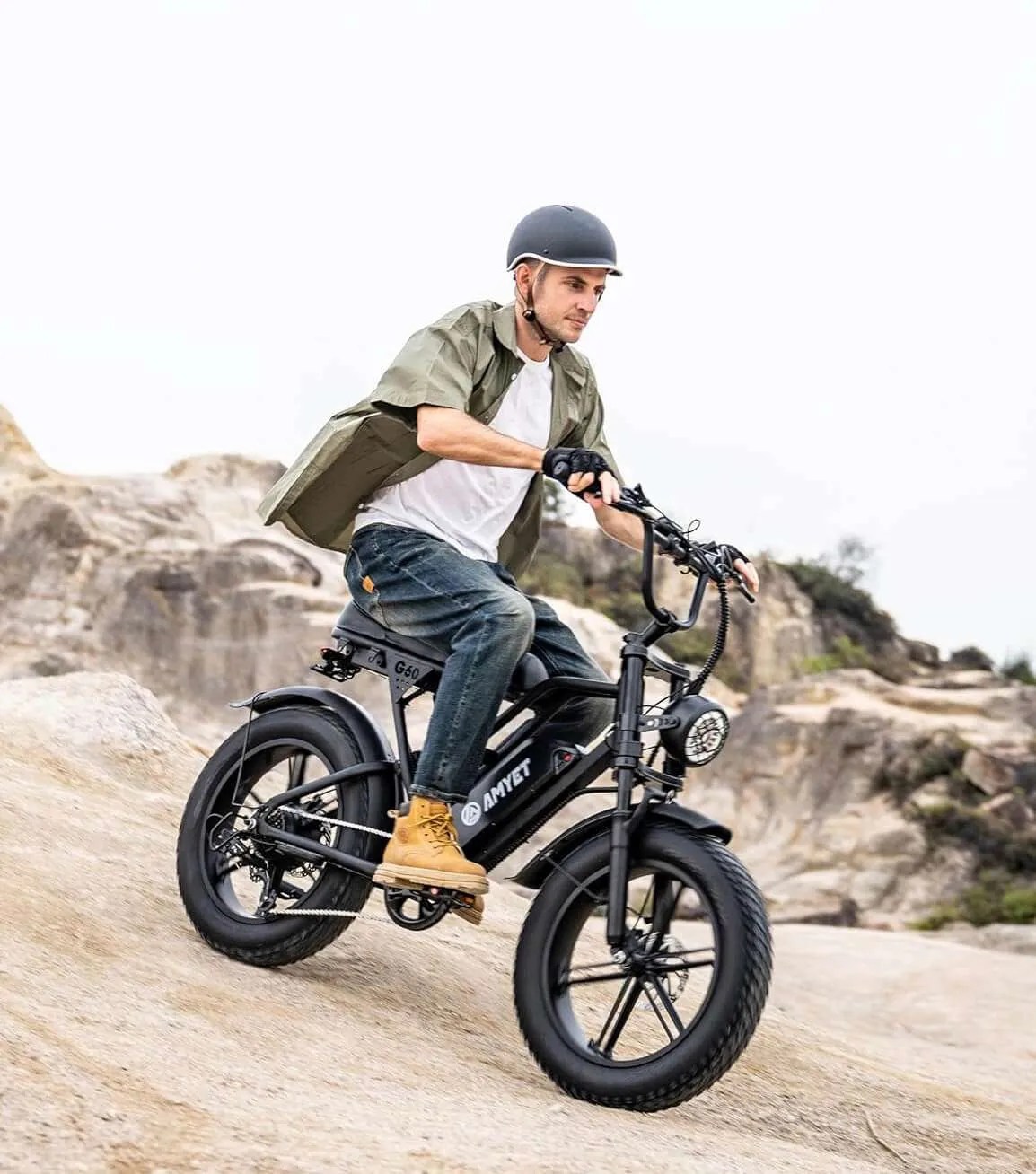 AMYET G60 Fat Tire Ebike 1000W Electric Bike for Adult 48v 20AH