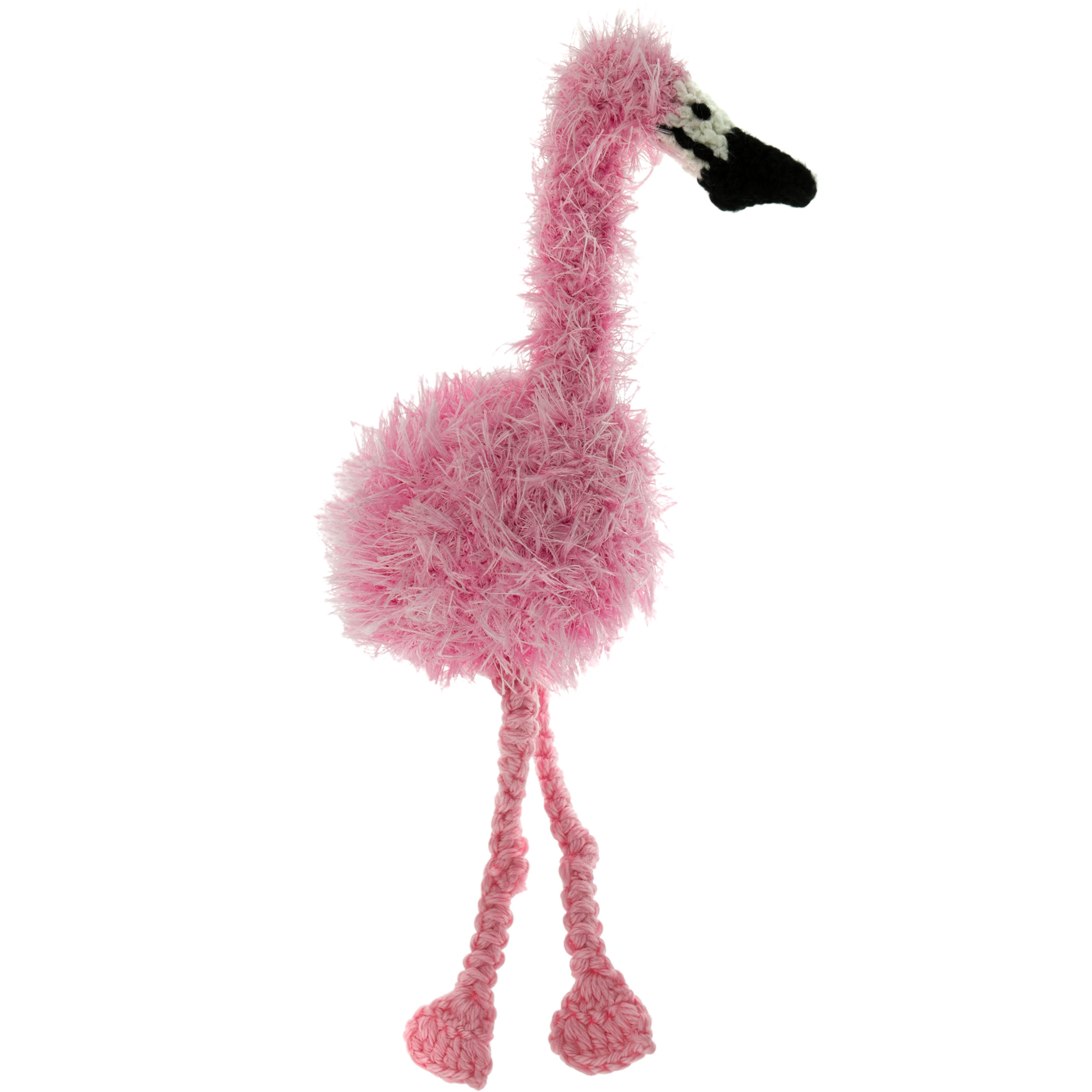 Flamingo Handmade Squeaky Dog Toy Oomaloo Handmade Dog Toys