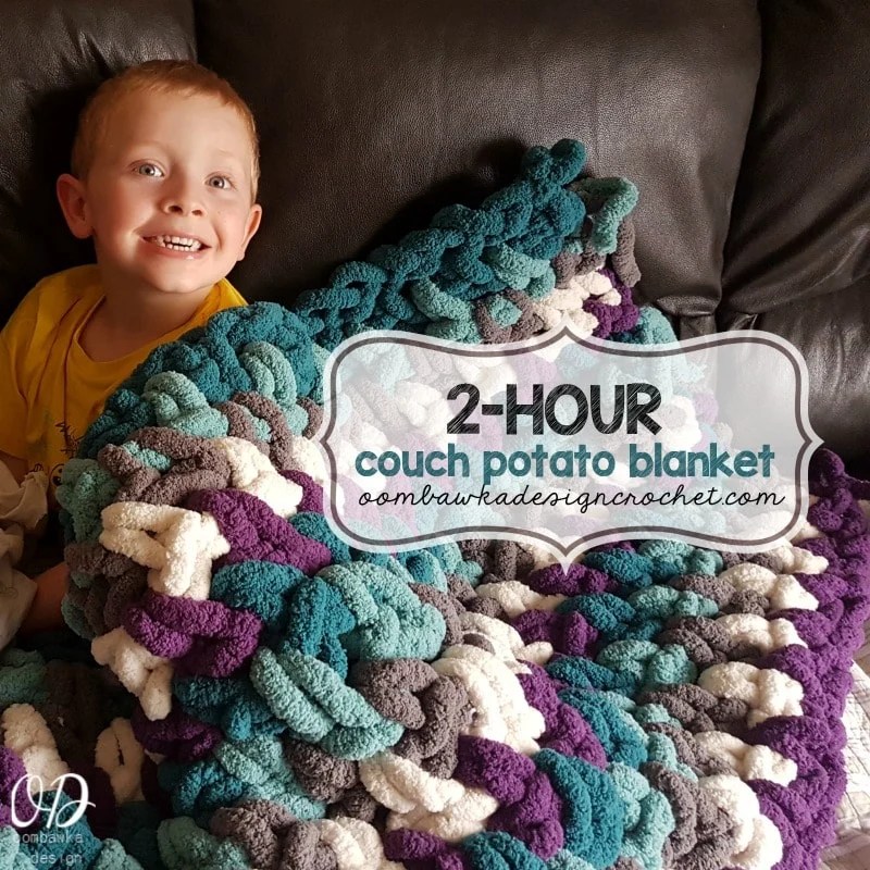 2Hour Couch Potato Blanket + Video