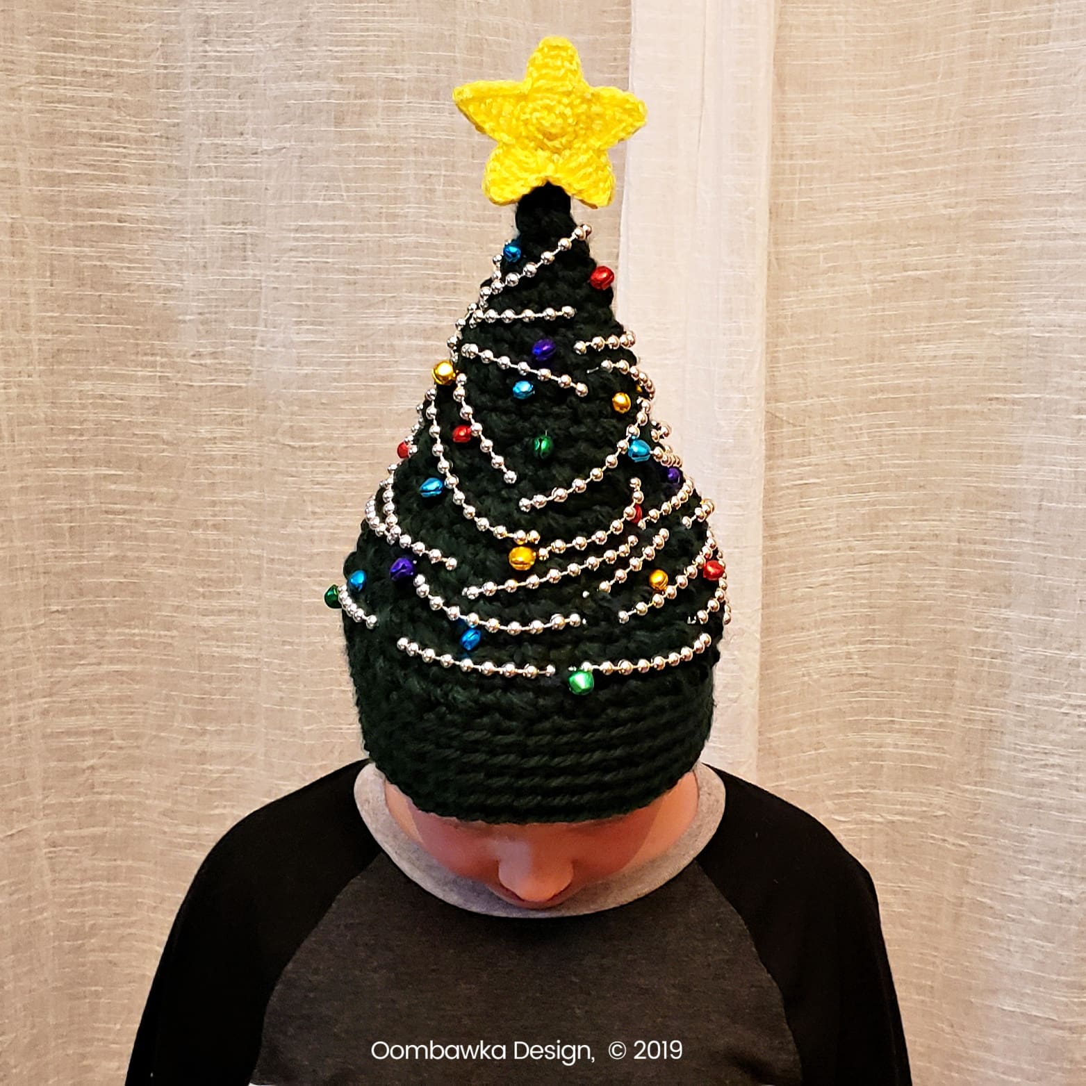 Free Crochet Christmas Tree Hat Patterns • Oombawka Design Crochet
