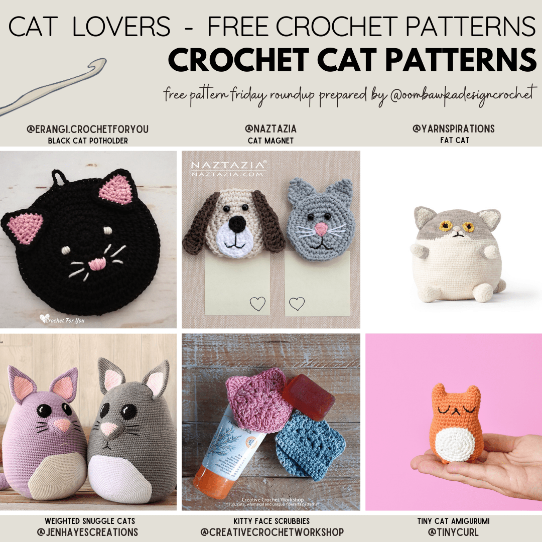 Free Crochet Cat Patterns Fun Projects for Cat Lovers