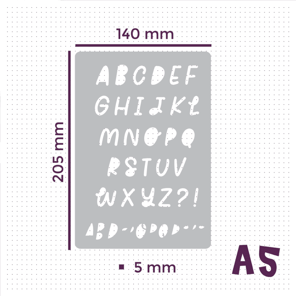 DS03 SWALK Upper Font SIZE Oops a Daisy UK
