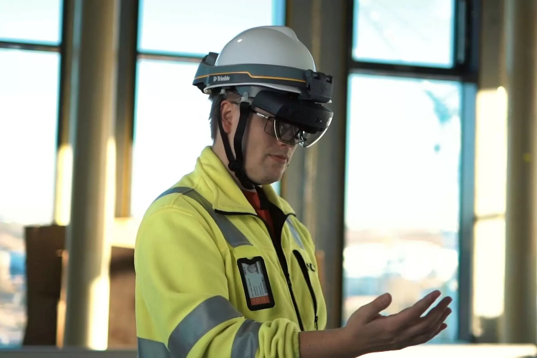 Trimble XR10 VR headset introduced in Finland for the first time at NCC