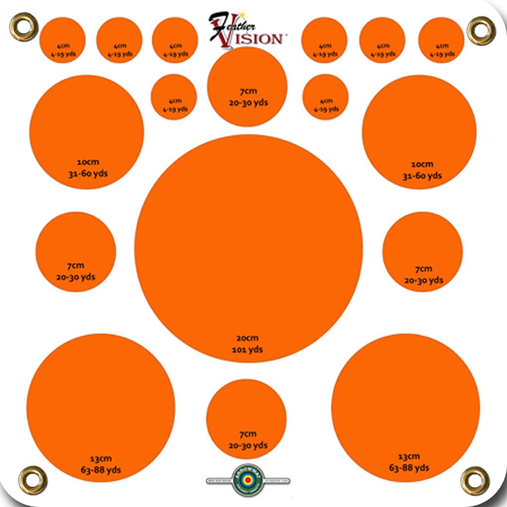 Arrowmat Foam Target Faces Redding Spot Target Free Shipping over 49!
