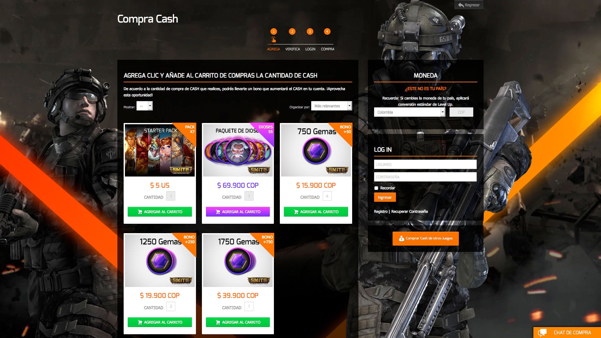 Level Up Games OPA Design