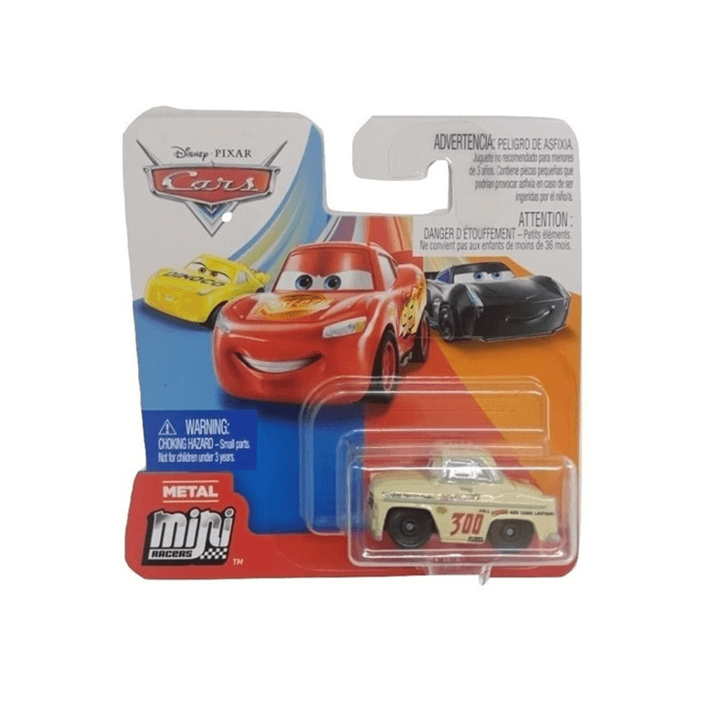 Leroy Heming Mini Racers Vehículo Cars Disney Mattel
