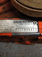 Sold Sachs Dolmar 111 Outdoor Power Equipment Forum