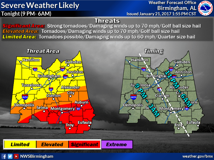 More severe weather forecast for Saturday night The Observer