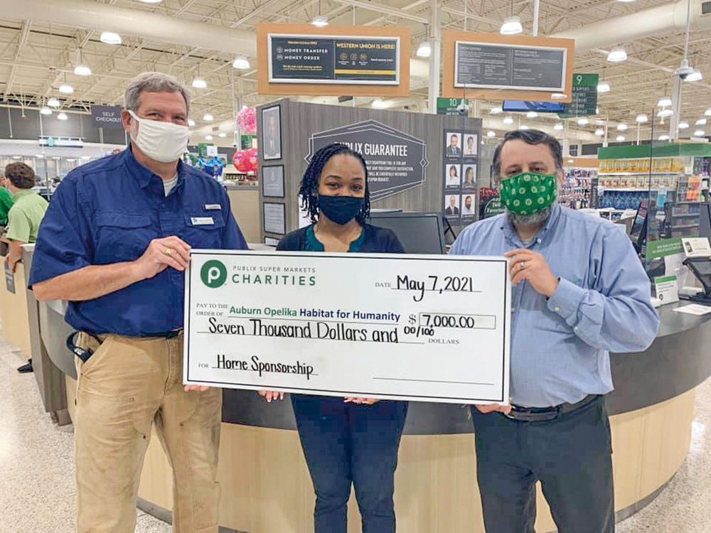 AuburnOpelika Habitat for Humanity Receives Donation The Observer