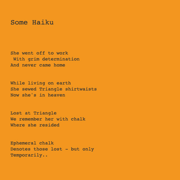 Some Haiku I’ve Composed