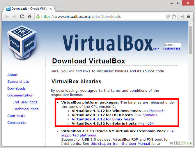 4. Install Oracle VirtualBox — edX Installation 1.0.0 documentation