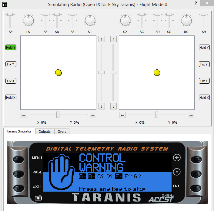OpenTX vs. OpenTX Companion OpenTX University