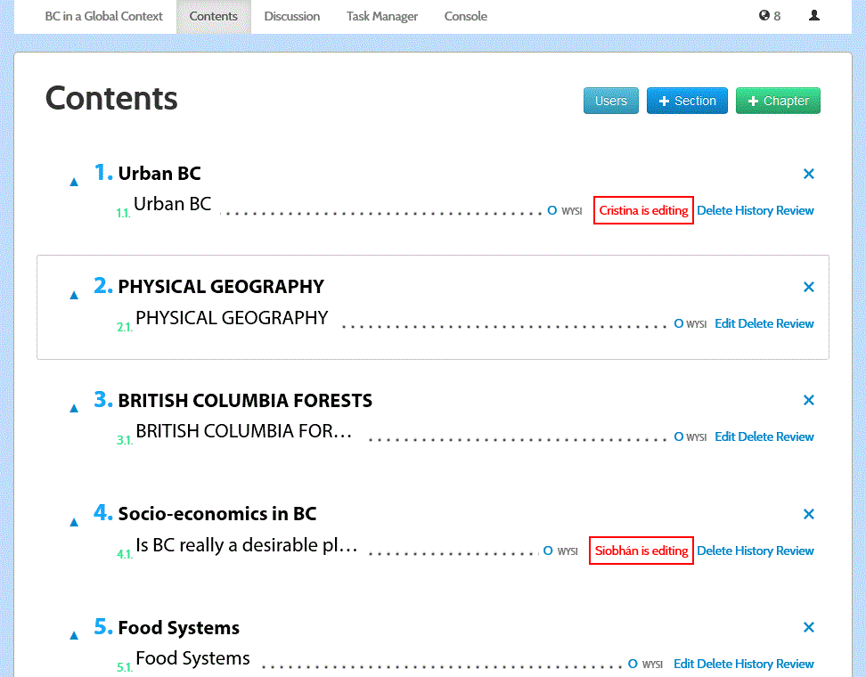 The open Geography book takes shape BCcampus
