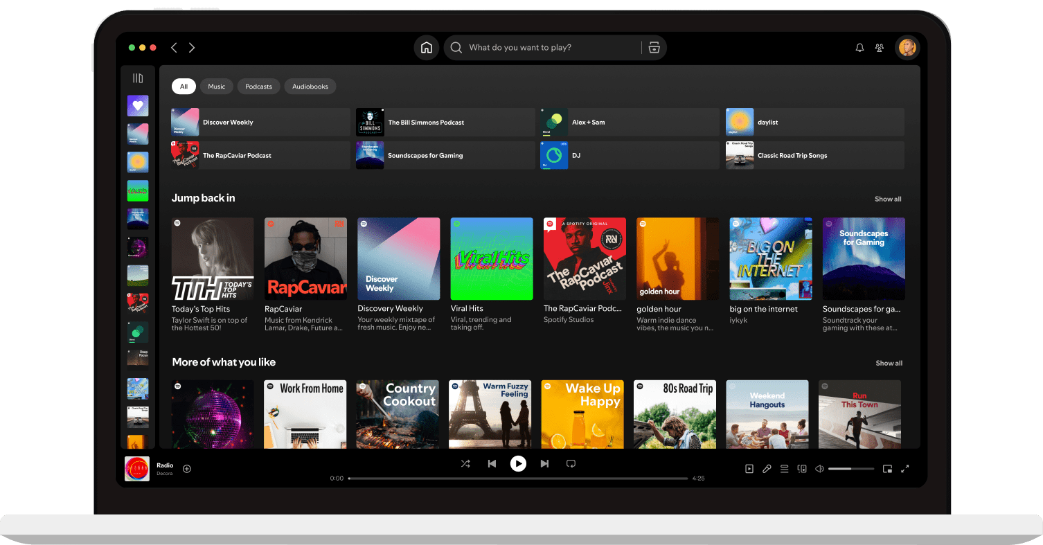Spotify Pemutar Web Musik untuk semua orang