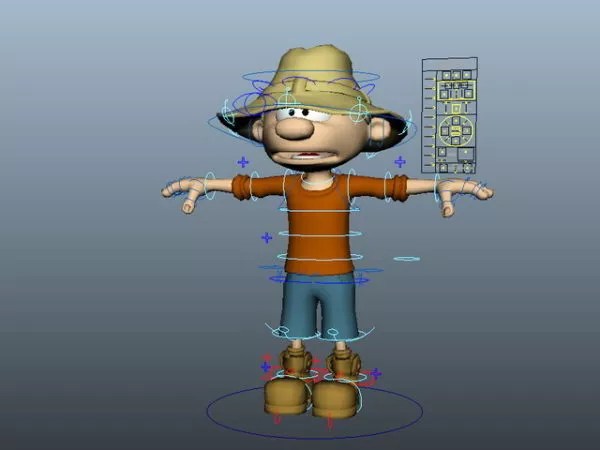 Farm Boy Rigged Free 3d Model Ma Mb Open3dmodel 44565