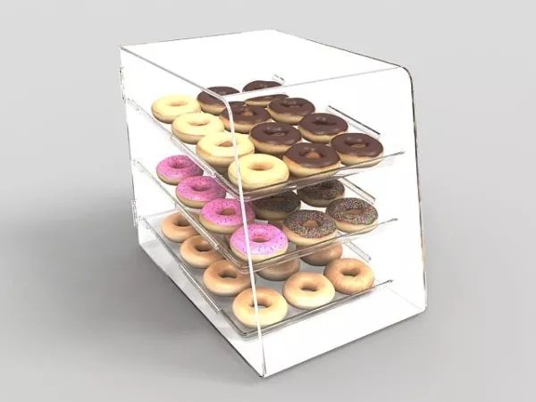 Donat etalase Model 3d Gratis .Max, .Vray Open3dModel 110394
