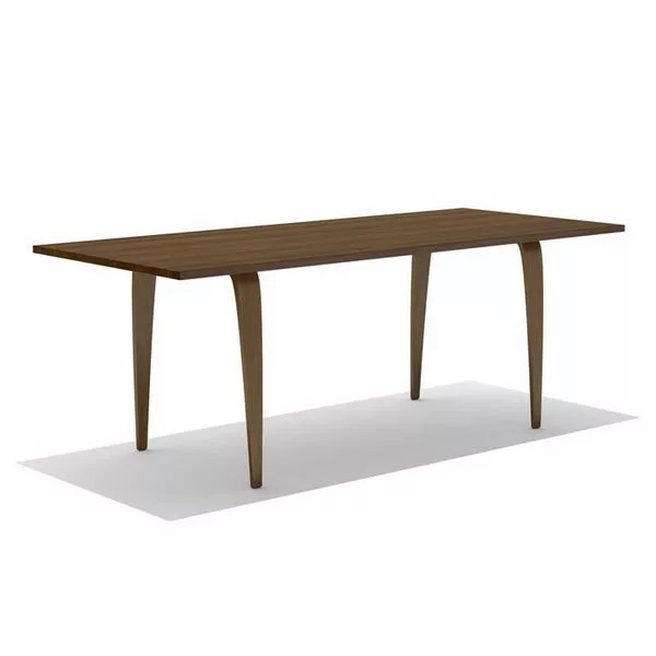 Norman Cherner Rectangular Table Furniture Free 3d Model .Max, .Vray Open3dModel