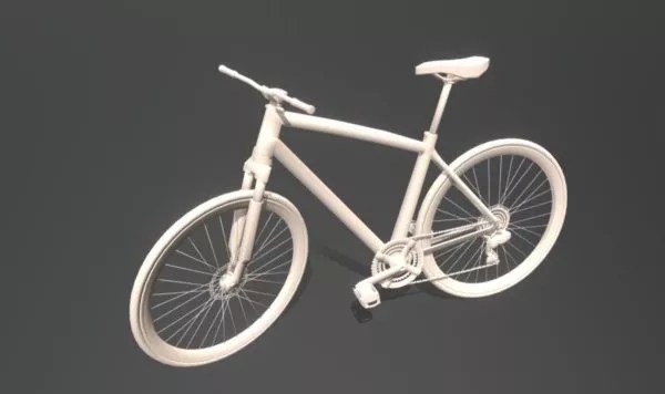 Old Bike Low Poly Free 3d Model Fbx Open3dmodel 299082