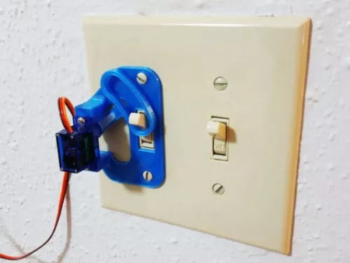 Servo Switch Plate Mount Printable Free 3d Model - .3dm - Open3dModel