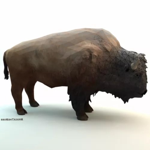 Buffalo 3D Models for Free Download Open3dModel