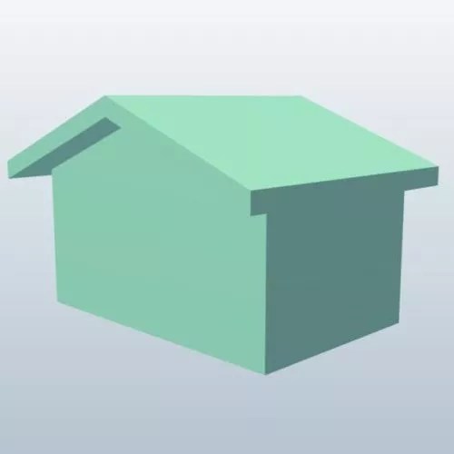 Animal House Free 3d Model .Obj, .Stl Open3dModel