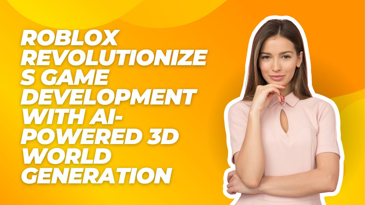 Roblox Revolutionizes Game Development with AI-Powered 3D World