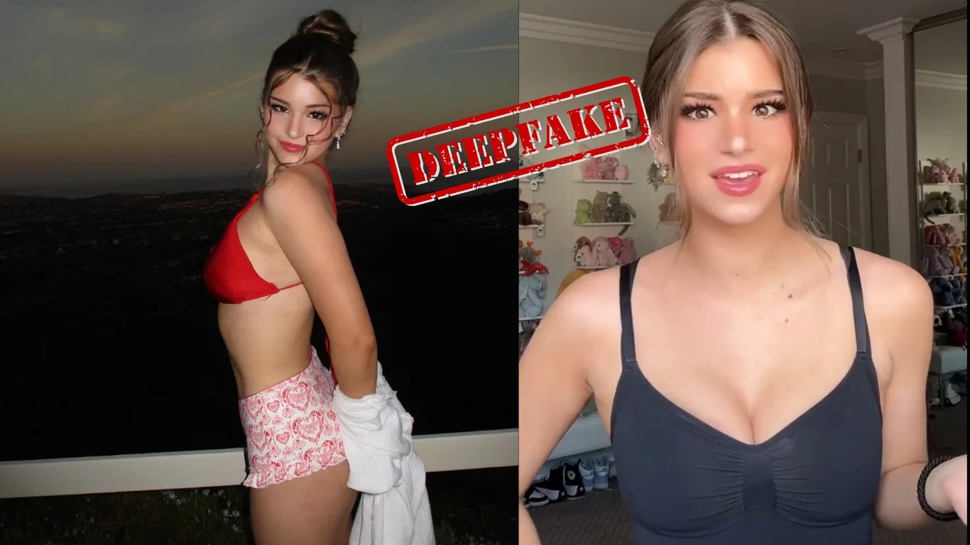 Brooke Monk's AI- Generated Deepfake Images Gone Viral - Open AI Sea