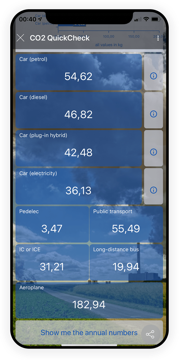 CO2 QuickCheck App Open as App
