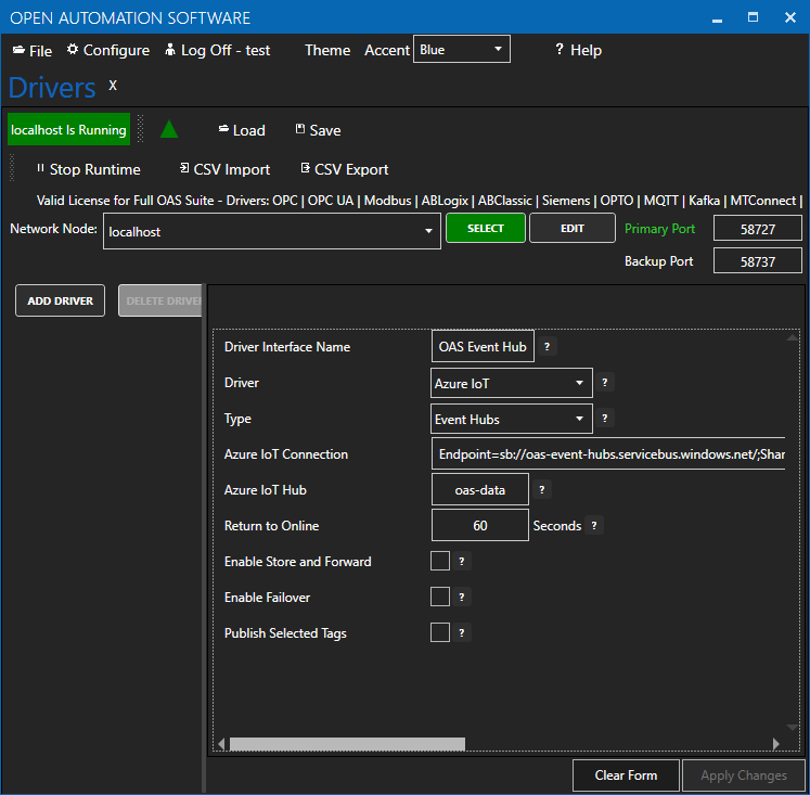Getting Started Azure Event Hubs Industrial IoT Data Platform