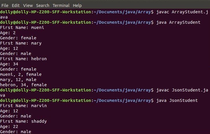 07. JAVA ARRAYS Store Student Details Using Arrays and List Openbaraza
